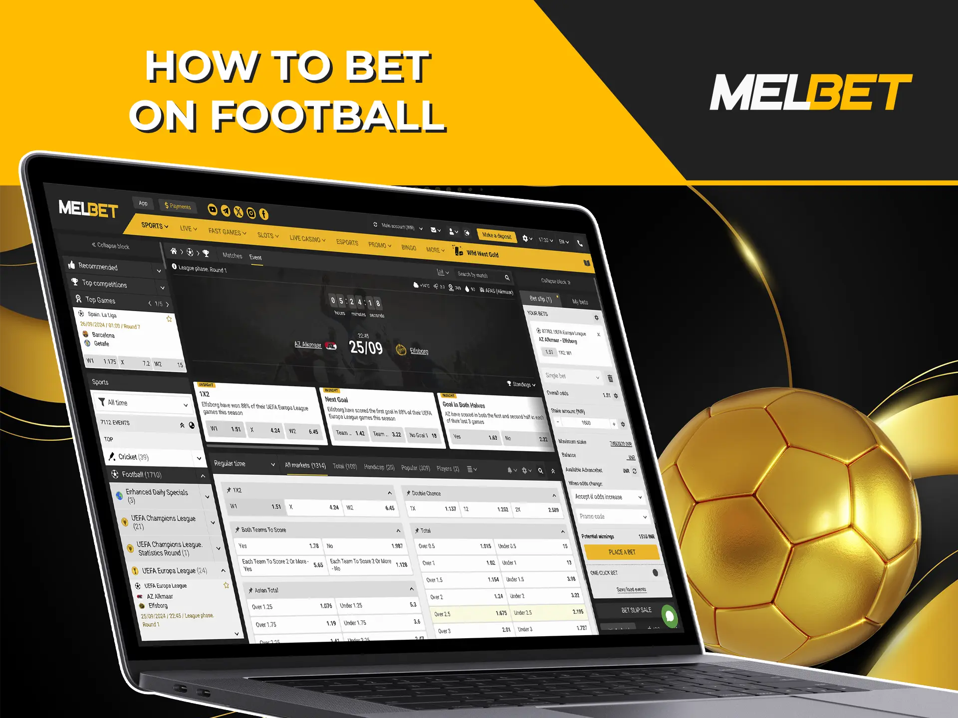 Study the game dynamics and make informed predictions at Melbet Casino.