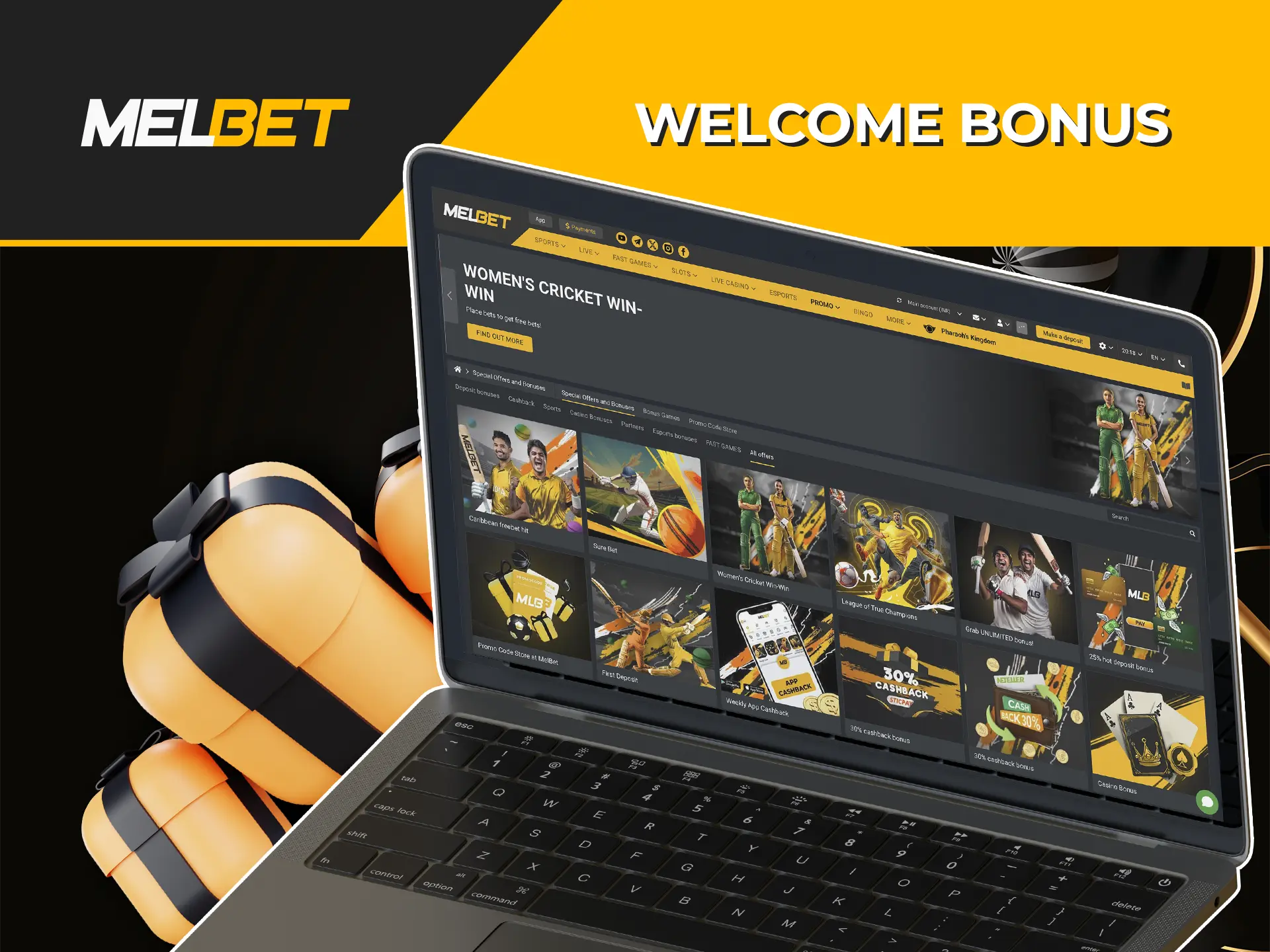 As soon as you finish registering, you'll get access to a bonus that boosts your initial deposit, giving you more flexibility and confidence in your early bets.