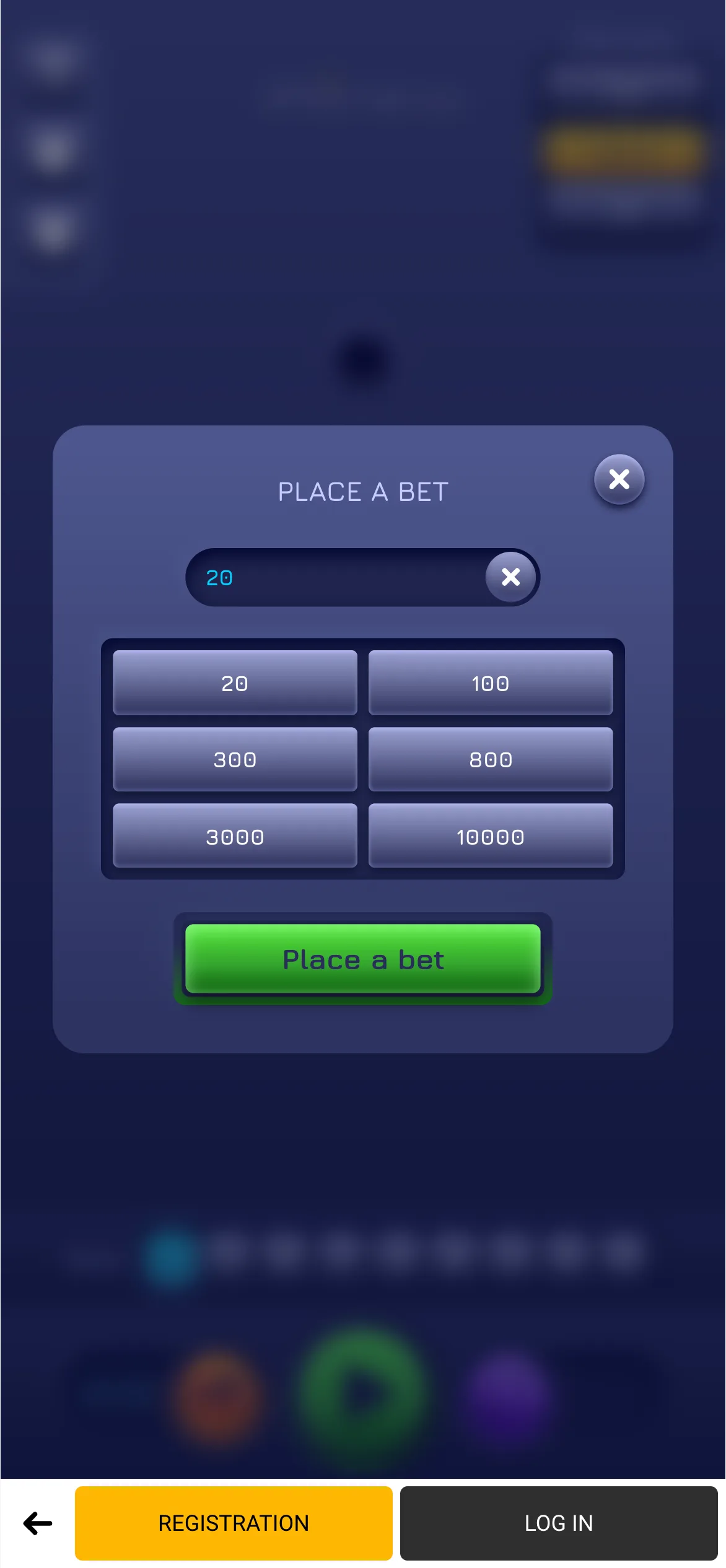 Set your stake in Melbet Plinko and try to hit those high-paying slots for a massive win.
