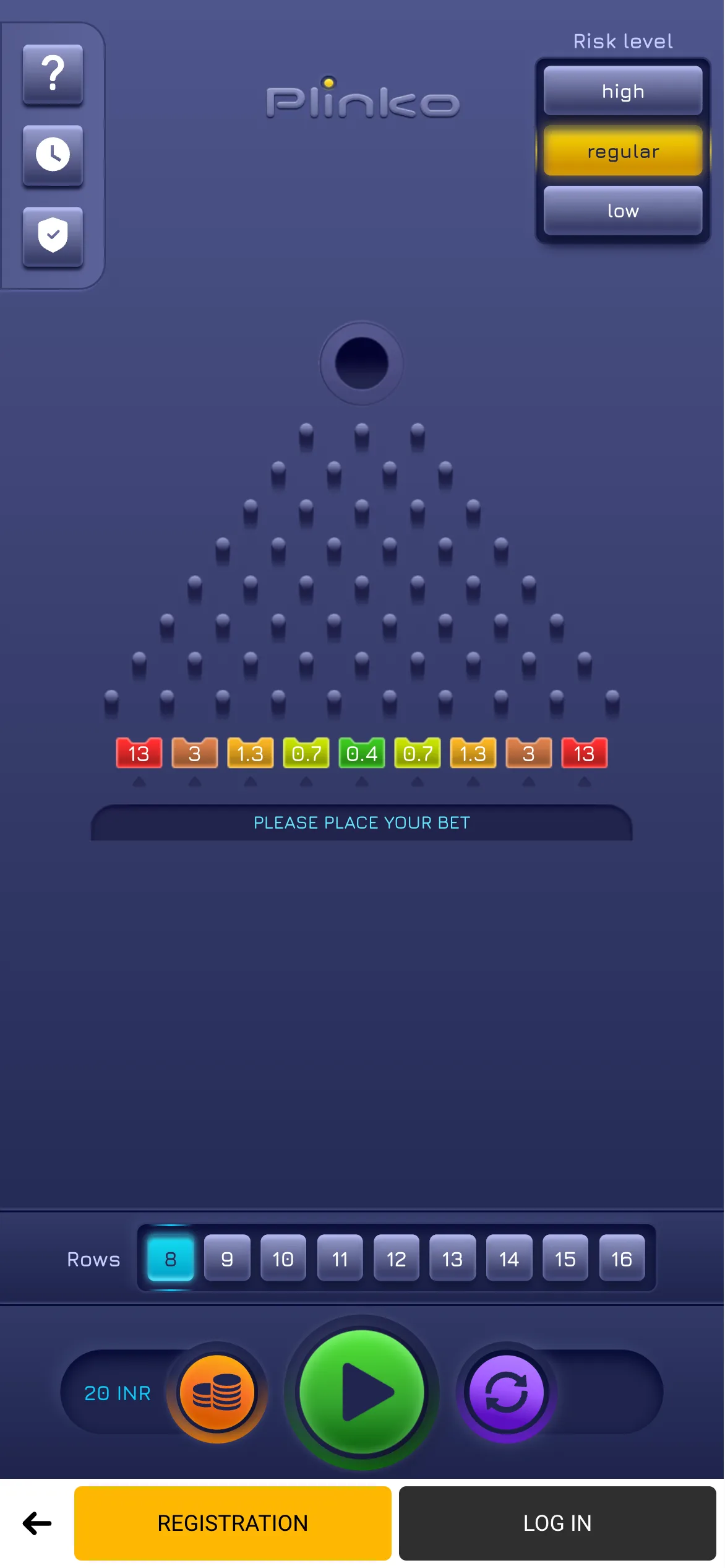 Jump straight into the action and feel the thrill of Melbet Plinko right from the main dashboard.