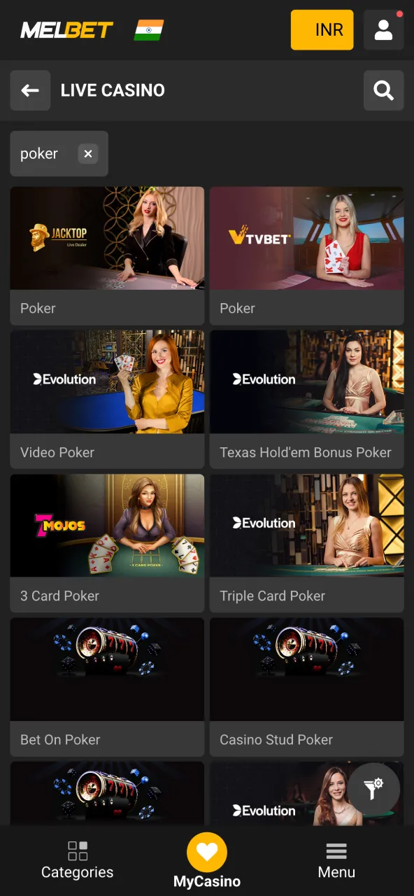 Kick off your Melbet experience by picking a game that interests you and getting a feel for how it's played.