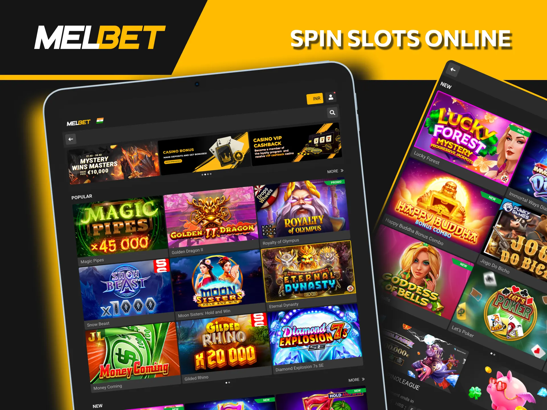 Get in on the action with Melbet: simply sign up, fund your account, and start playing your favorite titles.