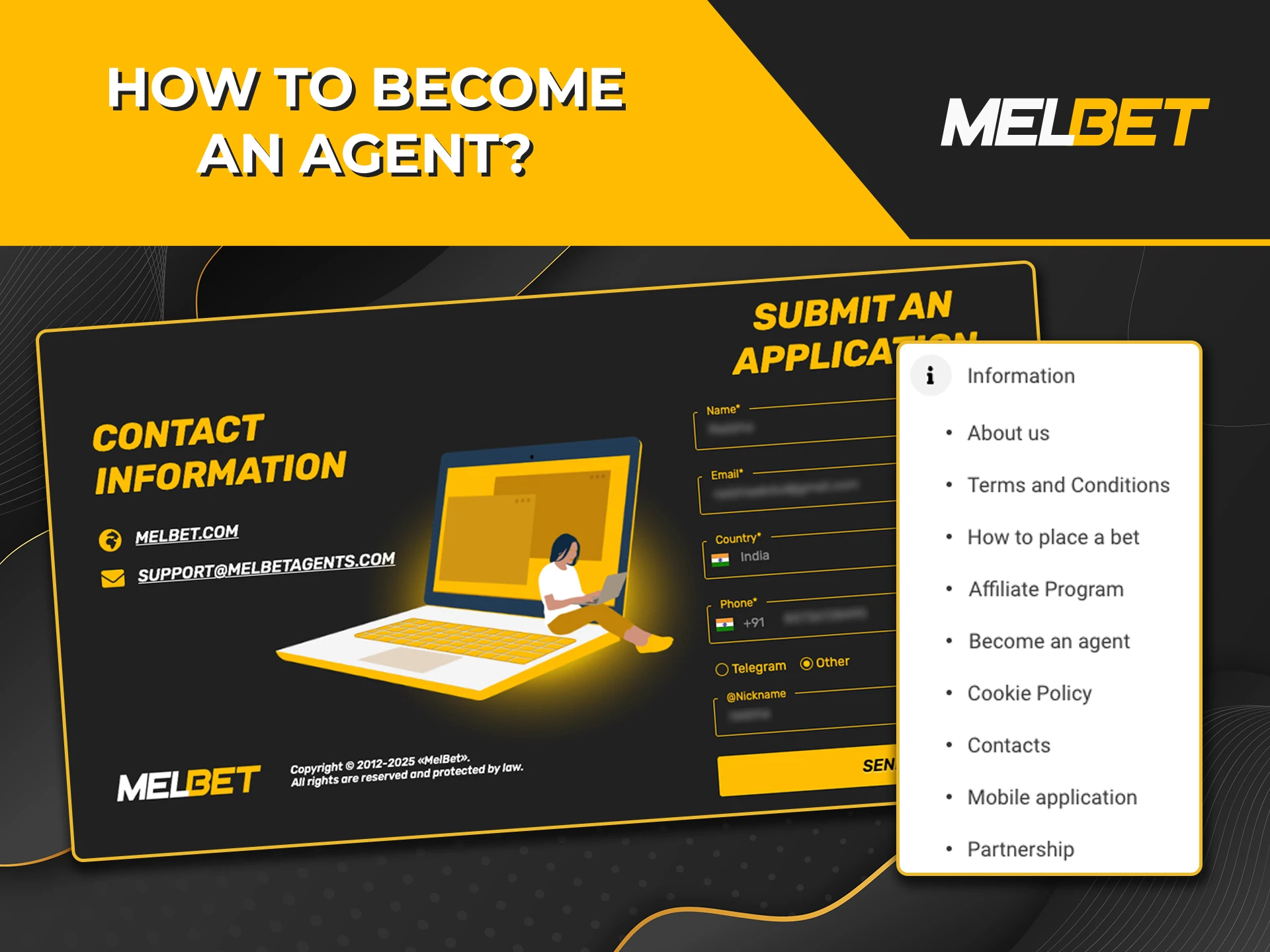 Joining the team takes only a few moments and a couple of clicks on the Melbet site.