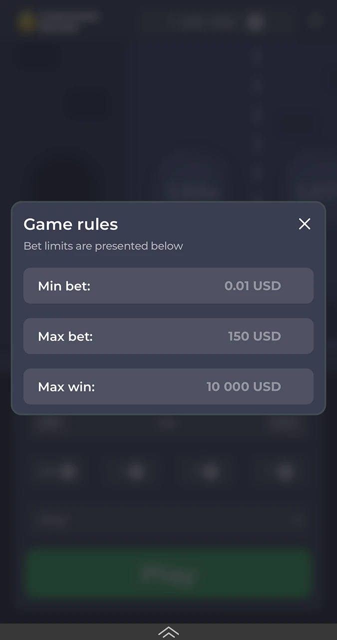 The official rules and mechanics for Melbet Casino's Chicken Road.