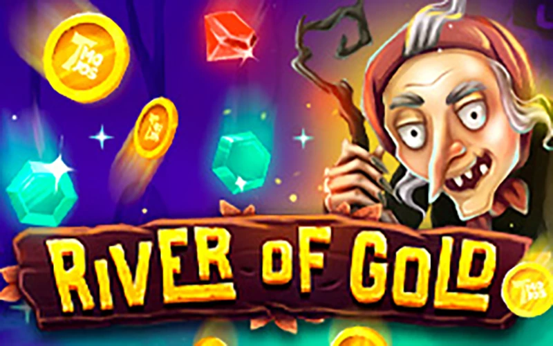 Hunt for the most lucrative combinations in the River Of Gold slot.