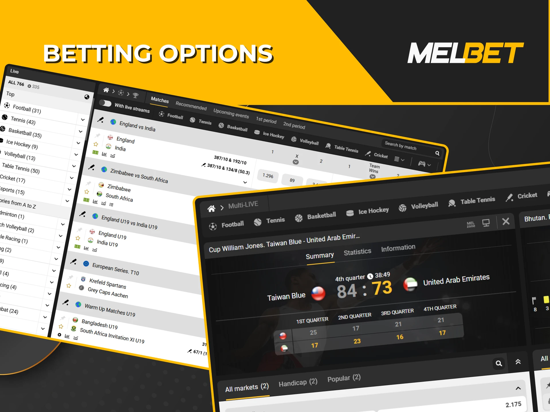 Melbet provides a comprehensive variety of betting formats.