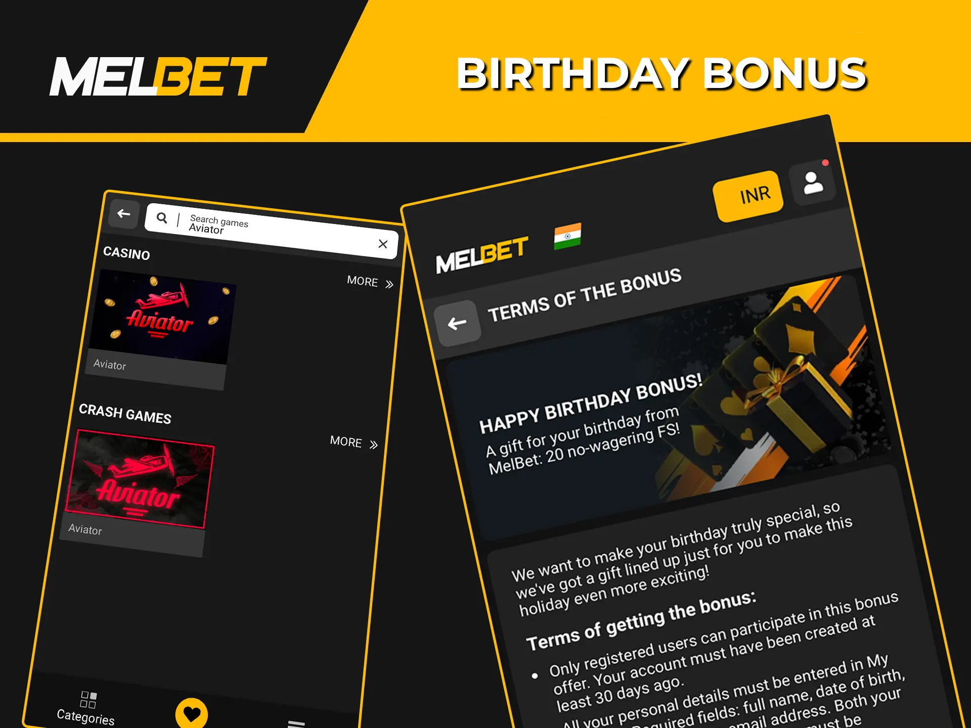 Celebrate your birthday with a special gift from Melbet.