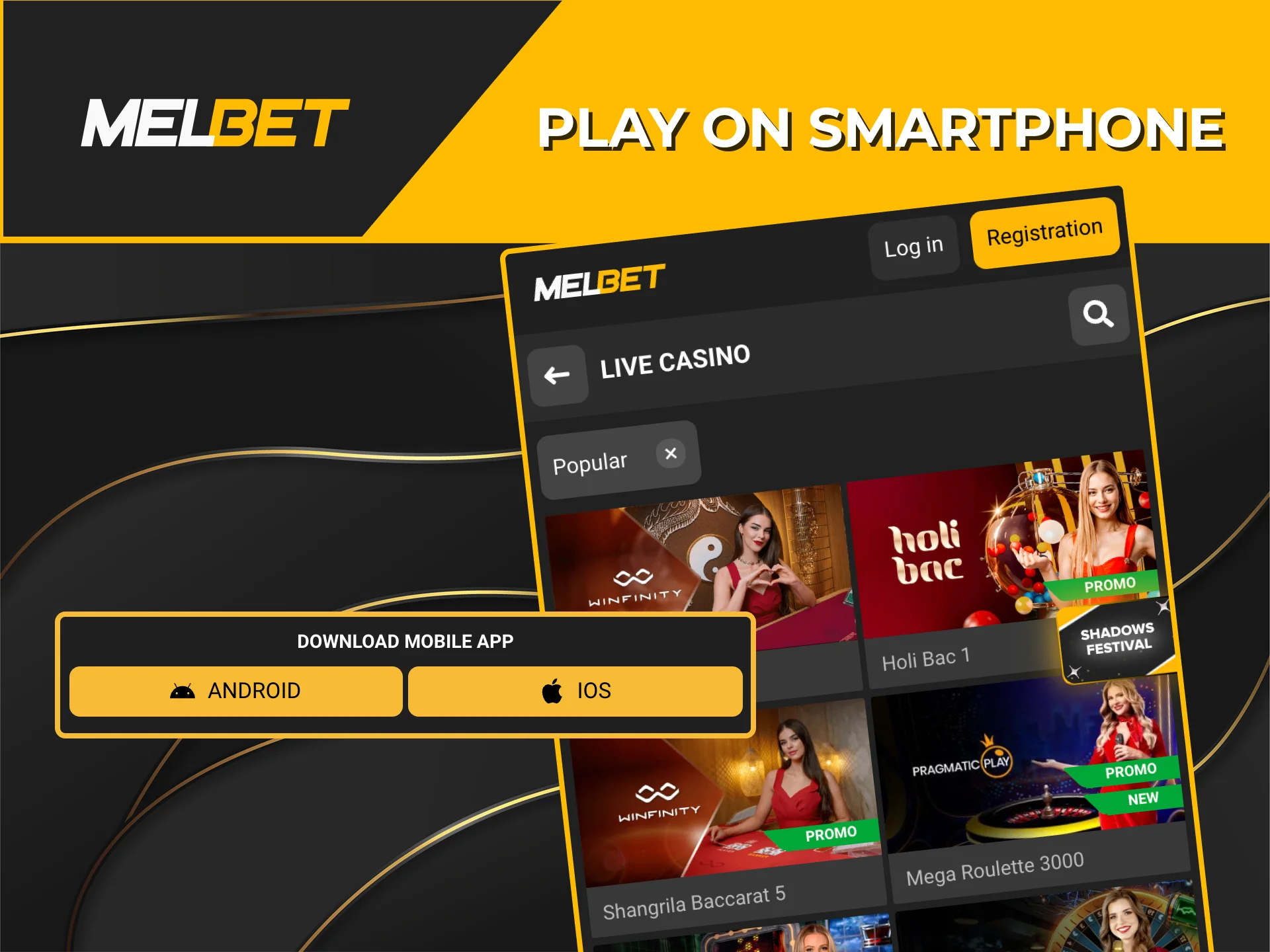 With Melbet, the excitement of a live casino is always in your pocket—just open your smartphone and play from anywhere.