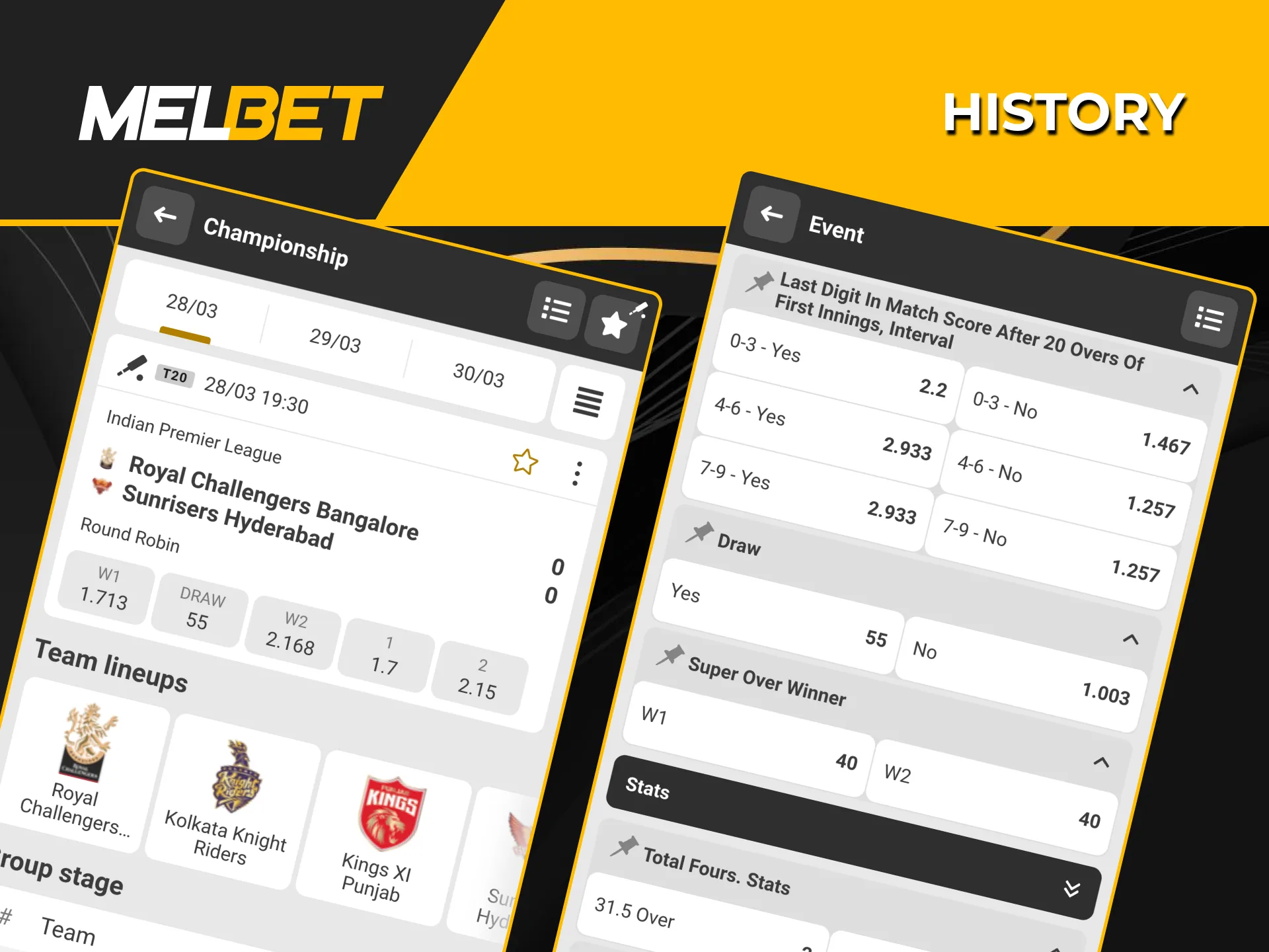 A quick look at the IPL's journey from its 2007 inception to its current scale, available on Melbet.